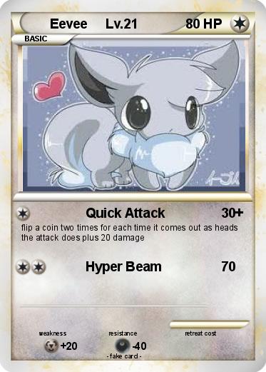 Pokemon Eevee     Lv.21
