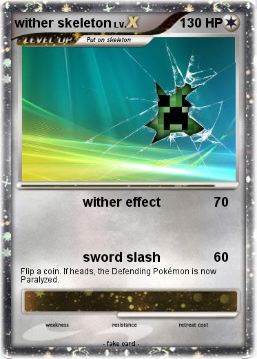 Pokemon wither skeleton