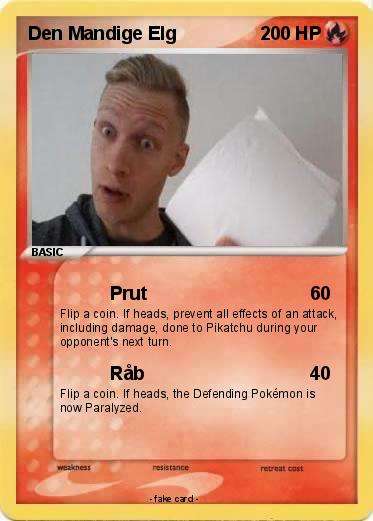 Pokemon Den Mandige Elg
