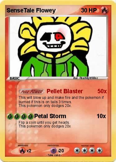 Pokemon SenseTale Flowey