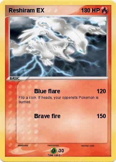 Pokemon Reshiram EX