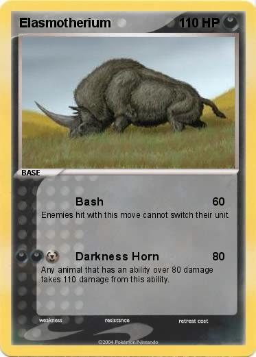 Pokemon Elasmotherium