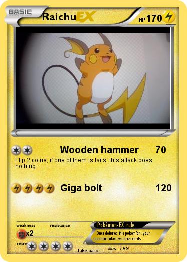 Pokemon Raichu