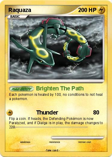 Pokemon Raquaza