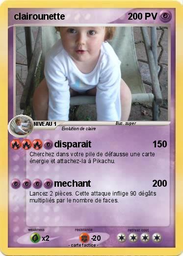 Pokemon clairounette