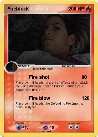 Pokemon Fireblock