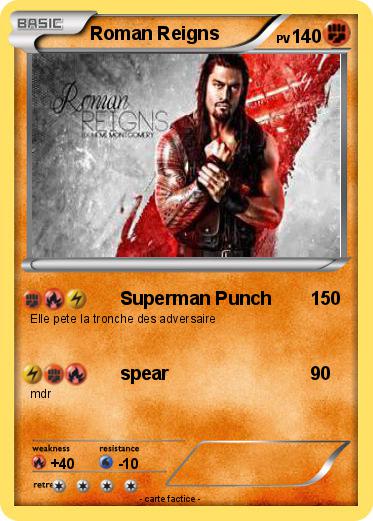 Pokemon Roman Reigns