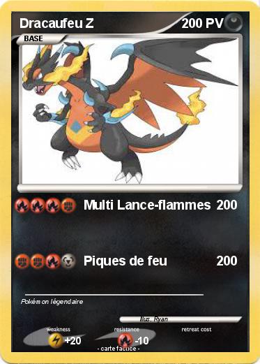 Pokemon Dracaufeu Z