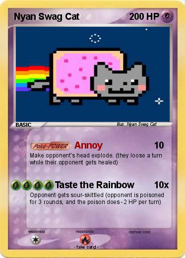 Pokemon Nyan Swag Cat