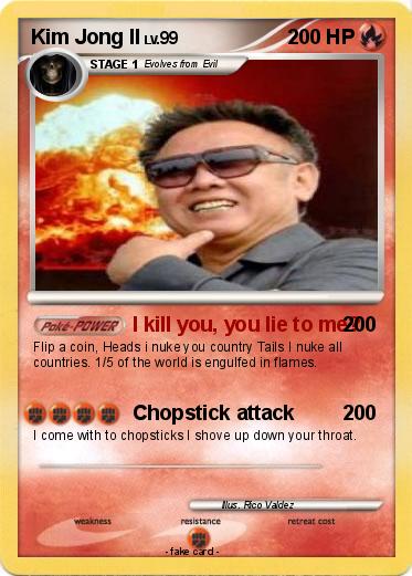 Pokemon Kim Jong Il
