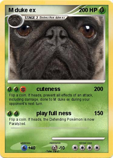 Pokemon M duke ex
