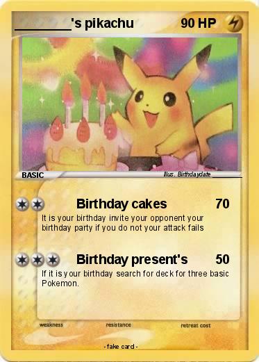 Pokemon ________'s pikachu