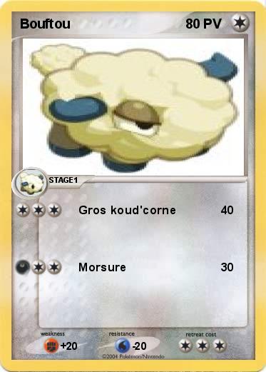 Pokemon Bouftou