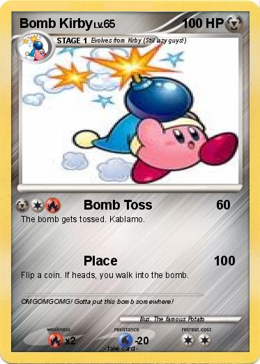 Pokemon Bomb Kirby
