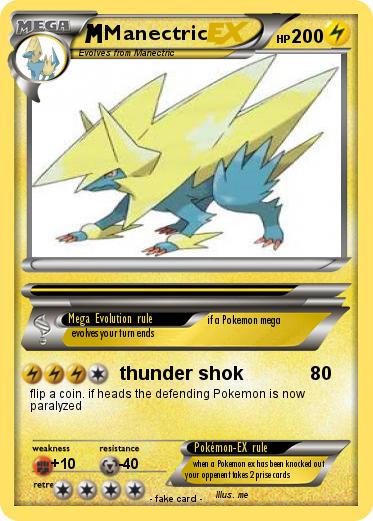 Pokemon Manectric