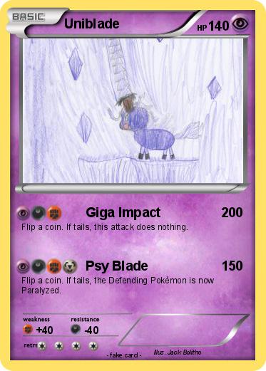 Pokemon Uniblade