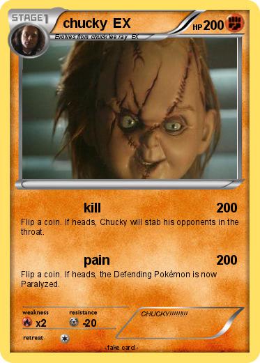 Pokemon chucky  EX