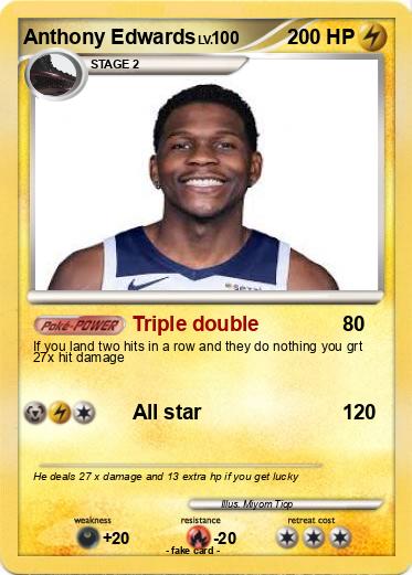 Pokemon Anthony Edwards