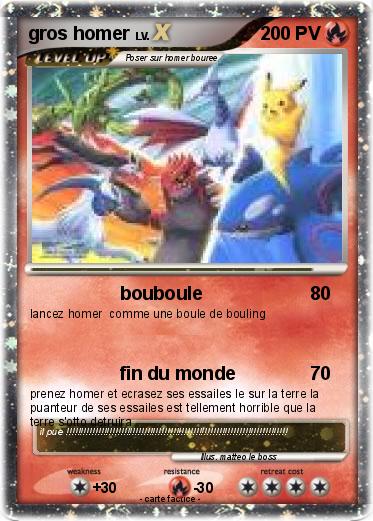 Pokemon gros homer