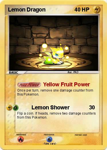 Pokemon Lemon Dragon