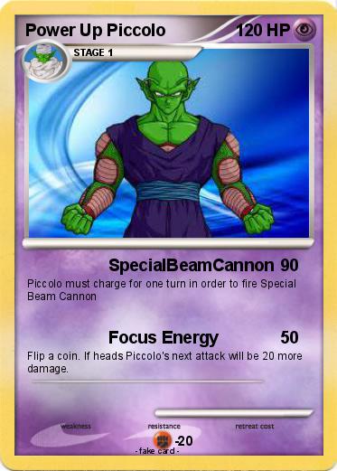 Pokemon Power Up Piccolo