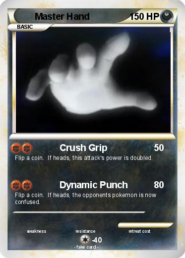Pokemon Master Hand