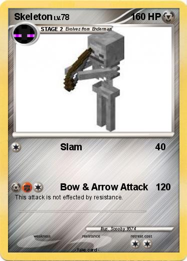 Pokemon Skeleton