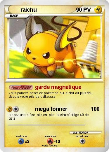 Pokemon raichu