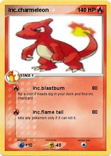 Pokemon inc.charmeleon
