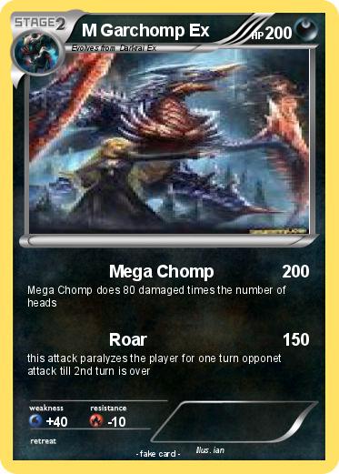 Pokemon M Garchomp Ex