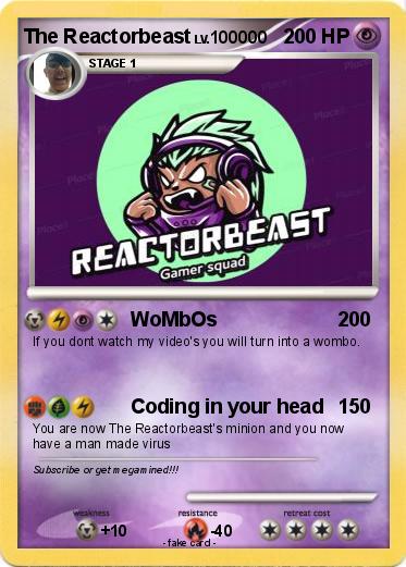 Pokemon The Reactorbeast