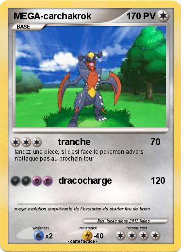 Pokemon MEGA-carchakrok