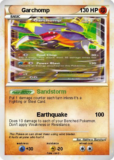 Pokemon Garchomp