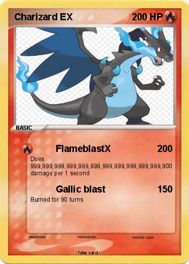 Pokemon Charizard EX