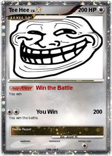Pokemon Tee Hee