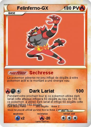 Pokemon Felinferno-GX