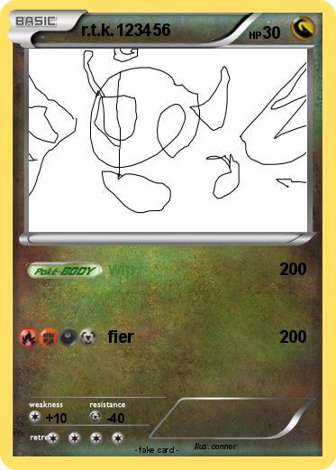 Pokemon r.t.k.123456