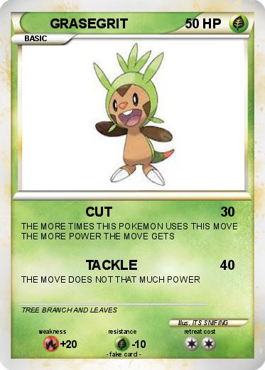 Pokemon GRASEGRIT