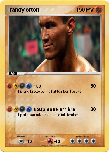 Pokemon  randy orton