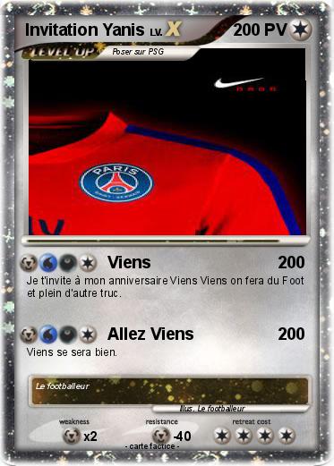 Pokemon Invitation Yanis