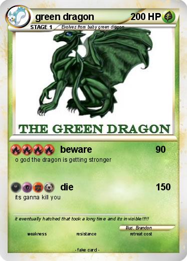 Pokemon green dragon