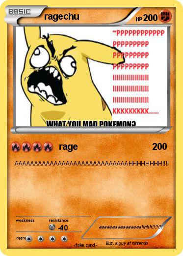 Pokemon ragechu