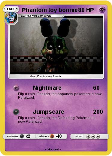 Pokemon Phantom toy bonnie