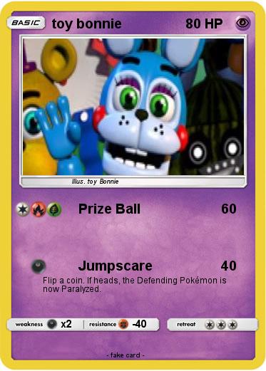 Pokemon toy bonnie