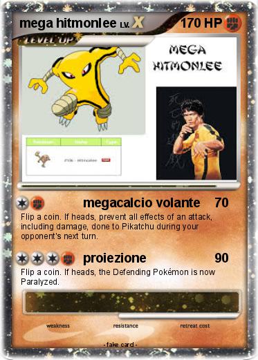 Pokemon mega hitmonlee