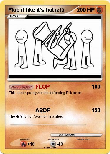 Pokemon Flop it like it's hot