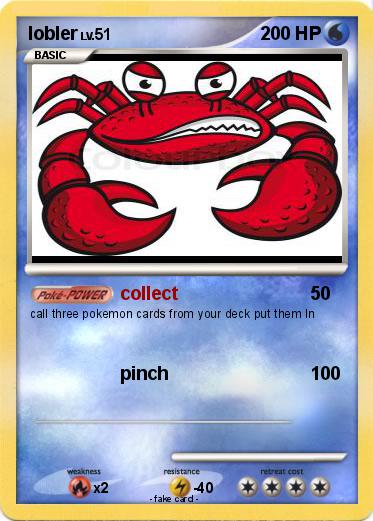 Pokemon lobler