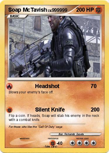 Pokemon Soap McTavish