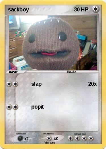 Pokemon sackboy