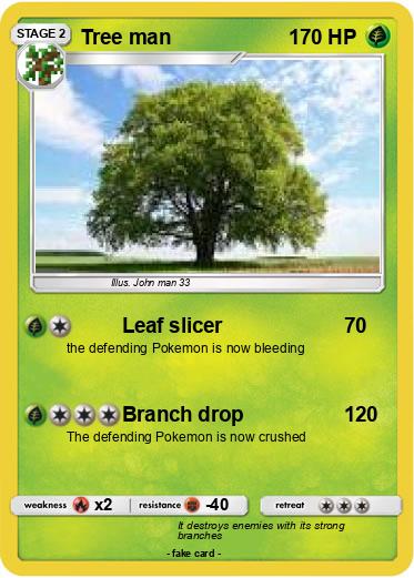 Pokemon Tree man